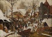 Pieter Brueghel the Younger The Adoration of the Magi oil painting on canvas